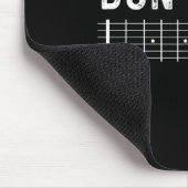Guitar Shirt Don't Fret Mousepad (Ecke)