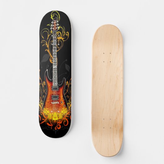 Guitar Skateboard (Vorderseite)