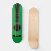 Guitar Skateboard (Vorderseite)