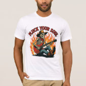 Guitar Skeleton T-Shirt (Vorderseite)