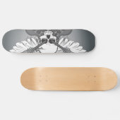 Guitar skull skateboard (Horizontal)