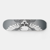 Guitar skull skateboard (Horizontal)