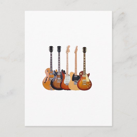 GUITAR STANDS POSTKARTE (Vorderseite)