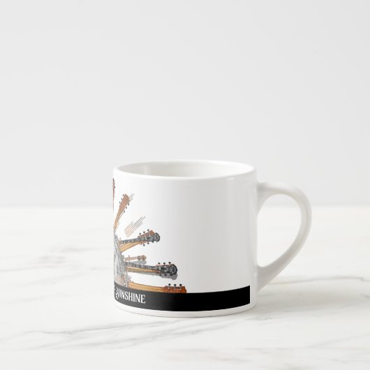 GUITAR STRINGS IN DER SONNE ESPRESSOTASSE (Rechts)