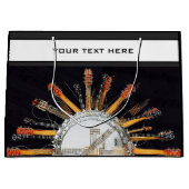 GUITAR STRINGS IN DER SONNE GROßE GESCHENKTÜTE (Vorderseite)