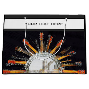 GUITAR STRINGS IN DER SONNE GROßE GESCHENKTÜTE