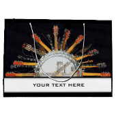 GUITAR STRINGS IN DER SONNE GROßE GESCHENKTÜTE (Rückseite)