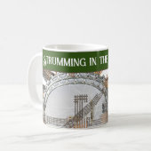 GUITAR STRINGS IN DER SONNE KAFFEETASSE (Vorderseite Links)