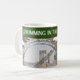 GUITAR STRINGS IN DER SONNE KAFFEETASSE