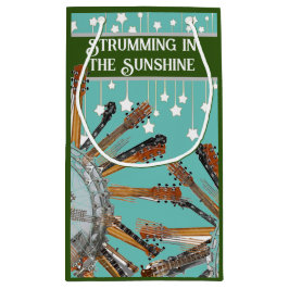 GUITAR STRINGS IN DER SONNE KLEINE GESCHENKTÜTE