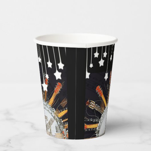 GUITAR STRINGS IN DER SONNE PAPPBECHER (Rechts)