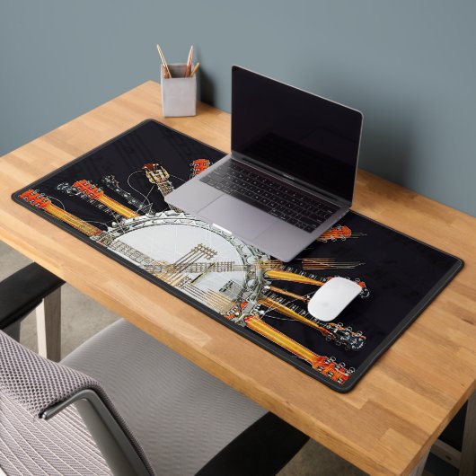 GUITAR STRINGS IN DER SONNE SCHREIBTISCHUNTERLAGE (Büro 2)