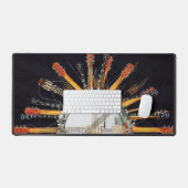 GUITAR STRINGS IN DER SONNE SCHREIBTISCHUNTERLAGE (Tastatur & Maus)