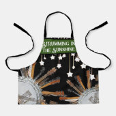 GUITAR STRINGS IN DER SONNE SCHÜRZE (Vorderseite)