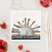 GUITAR STRINGS IN DER SONNE SERVIETTE (Beispiel)