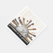 GUITAR STRINGS IN DER SONNE SERVIETTE (Ecke)