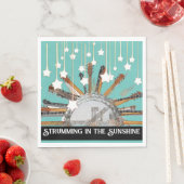 GUITAR STRINGS IN DER SONNE SERVIETTE (Beispiel)