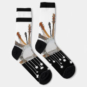 GUITAR STRINGS IN DER SONNE SOCKEN (Rechts)