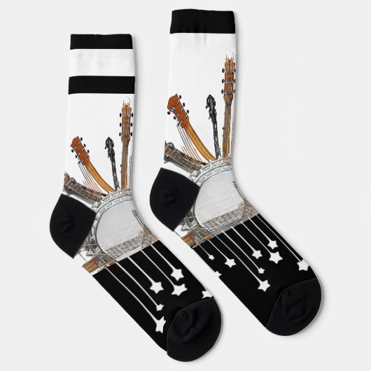 GUITAR STRINGS IN DER SONNE SOCKEN (Rechts)