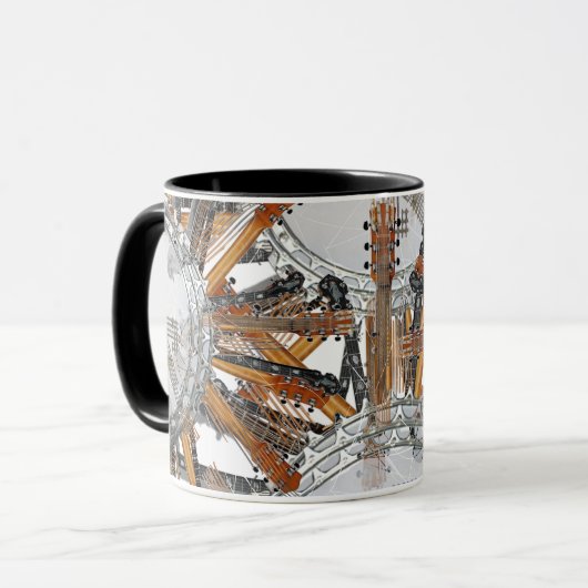 GUITAR STRINGS IN DER SONNE TASSE (Vorderseite Links)