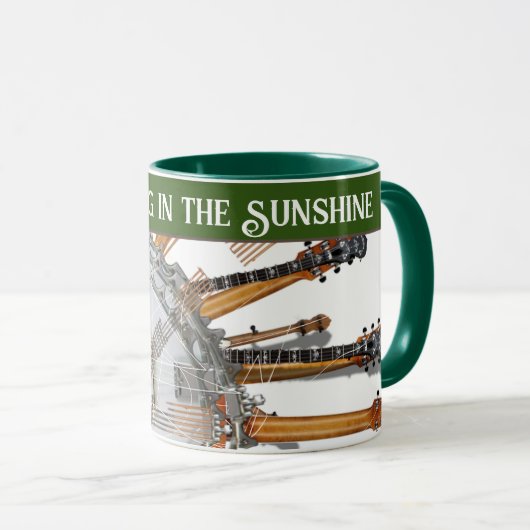 GUITAR STRINGS IN DER SONNE TASSE (VorderseiteRechts)