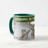 GUITAR STRINGS IN DER SONNE TASSE (Vorderseite Links)