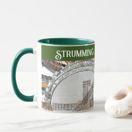 GUITAR STRINGS IN DER SONNE TASSE