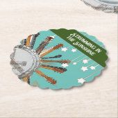 GUITAR STRINGS IN DER SONNE UNTERSETZER (angewinkelt)