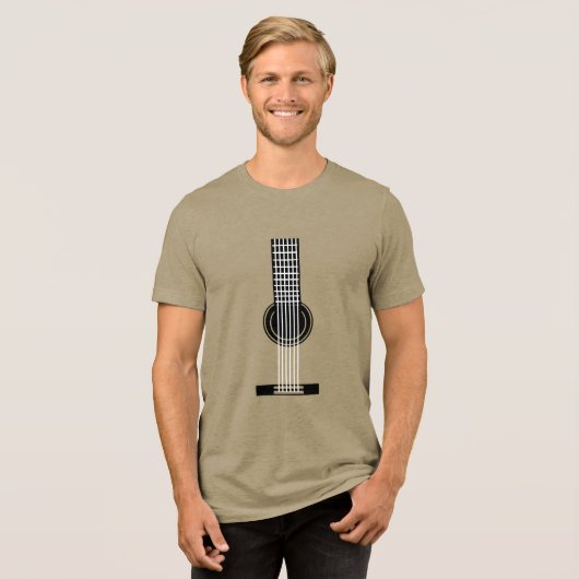 GUITAR STRINGS Tri-Blend SHIRT (Vorderseite voll)