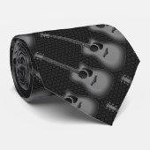 Guitar Tie Krawatte (Gerollt)