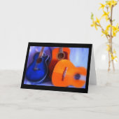 Guitar Trio Karte (Gelbe Blume)