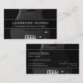 Guitar Tutor Foto Bass Guitar - Visitenkarte (Vorne/Hinten)