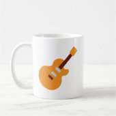 Guitar - Twitter Emoji Kaffeetasse (Links)