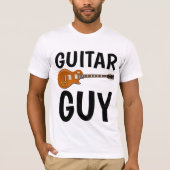 GUITAR-TYP, T - Shirt der Männer (Vorderseite)