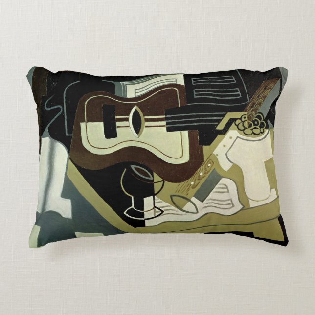 Guitar und Clarinet, 1920 Dekokissen (Vorderseite)