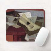 Guitar und Newspaper, 1925 Mousepad (Mit Mouse)