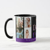 Guitar Vater Bester Vater je Foto Collage Vathage Tasse (Links)