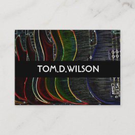 Guitar-Visitenkarte Visitenkarte