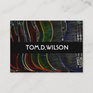 Guitar-Visitenkarte Visitenkarte