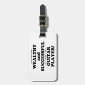 Guitar Wealthy & Successy Gepäckanhänger (Vorderseite vertikal)