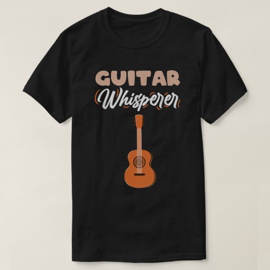 Guitar Whisperer Guitar Player T-Shirt (Design vorne)