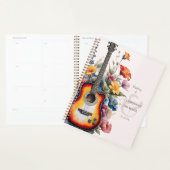 Guitar Wildflower Ampersand Musical Wedding  Planer (Anzeige)