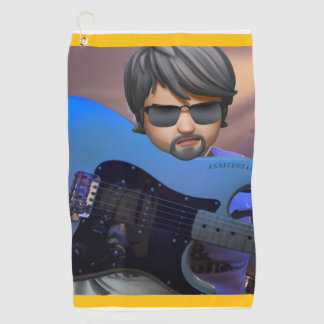 Guitarbizon  golfhandtuch