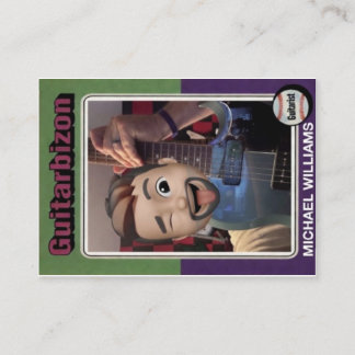 Guitarbizon Trading Card Series: 1 Card: 1 of 10 Visitenkarte