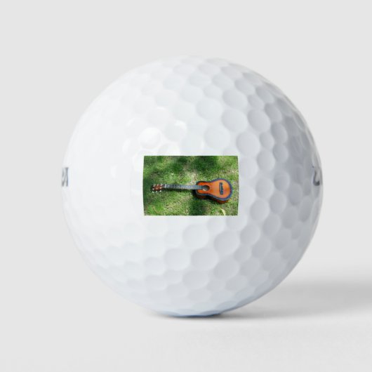 guitare sur l'herbe golfball (Vorderseite)