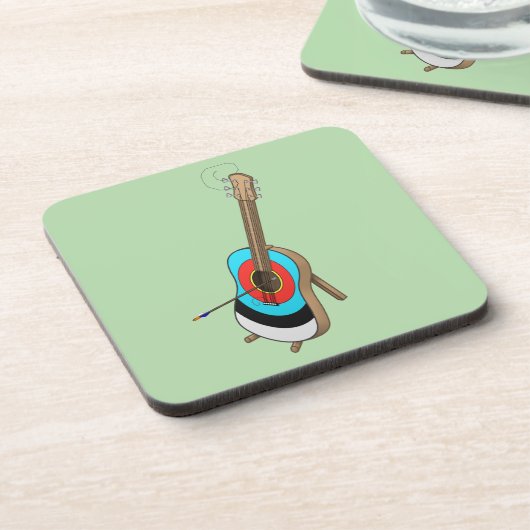 Guitarget - getränkeuntersetzer (Linke Seite)