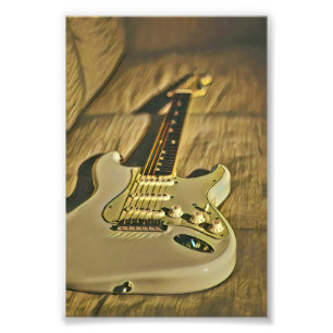 Guitarist birthday gift fotodruck
