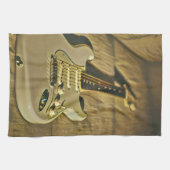 Guitarist birthday gift geschirrtuch (Horizontal)