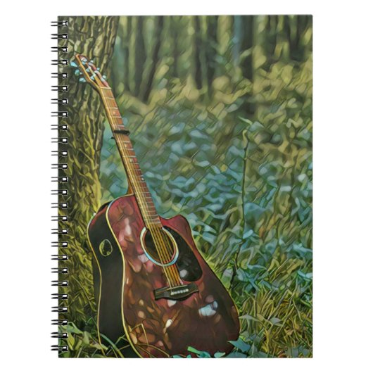 Guitarist birthday gift notizblock (Vorderseite)