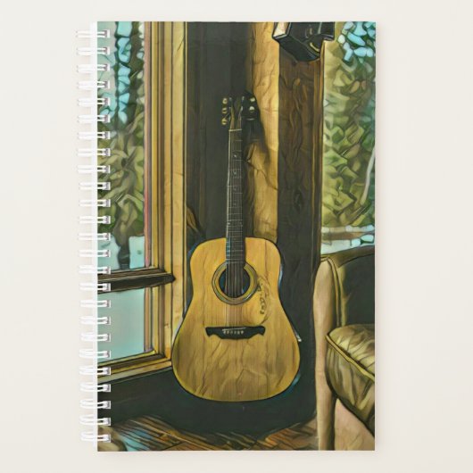 Guitarist birthday gift planer (Vorderseite)